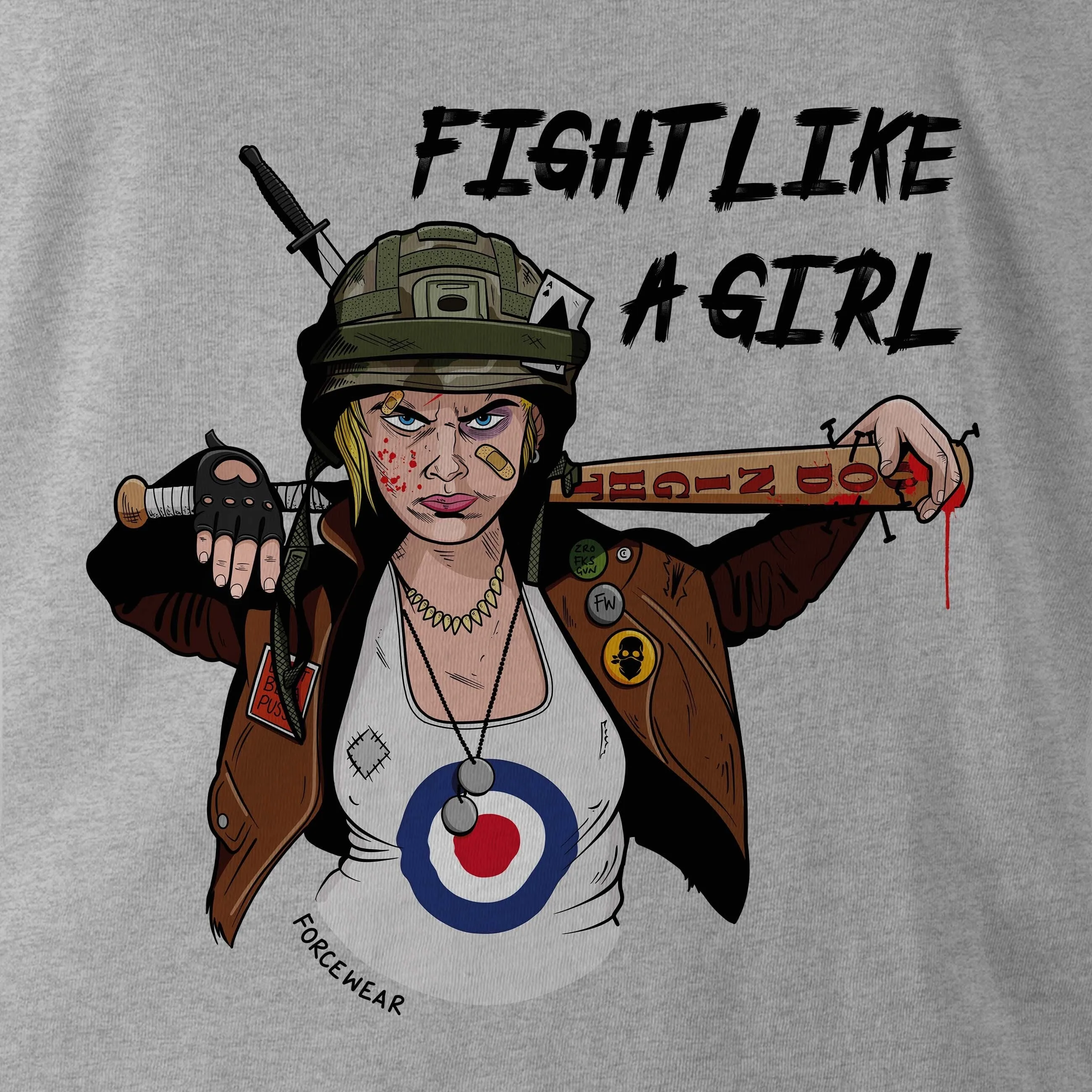 FIGHT LIKE A GIRL HOODIE
