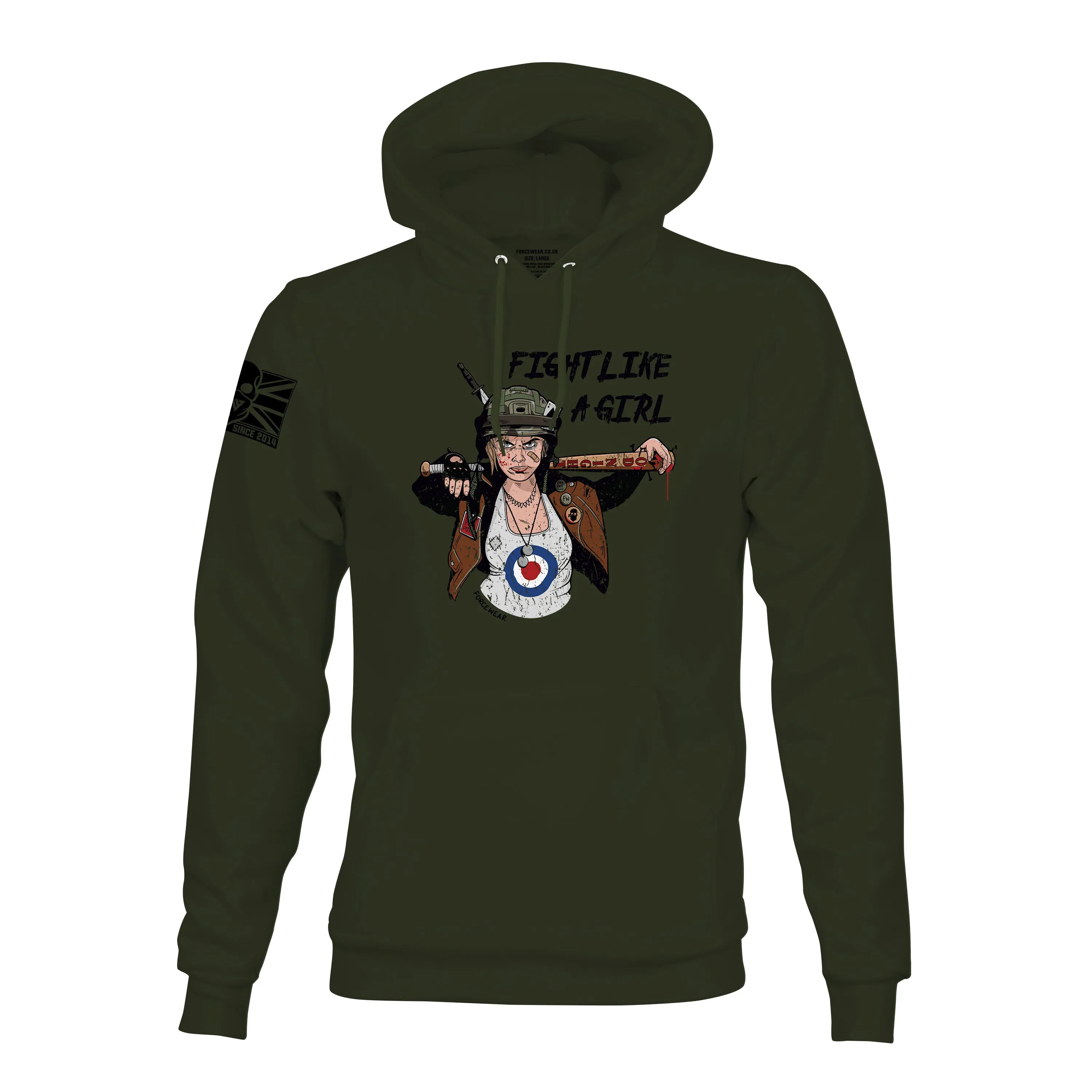 FIGHT LIKE A GIRL HOODIE