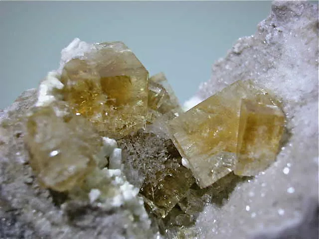 Fluorite, Cardinal Aggregates Quarry, Wood County, near Lime City, Ohio Small cabinet 4.5 x 6.5 x 7 cm $150. online 10/21