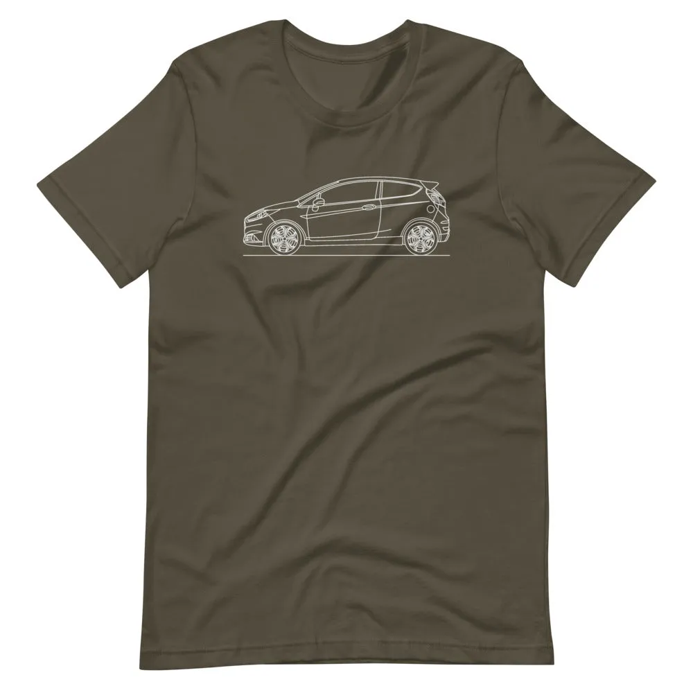 Ford Fiesta ST 6th Gen silhouette T-shirt