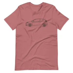 Ford Fiesta ST 6th Gen silhouette T-shirt