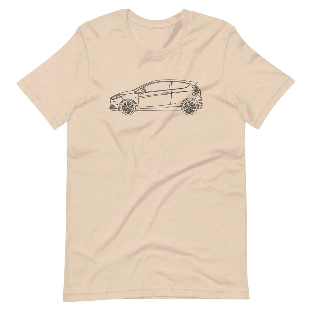 Ford Fiesta ST 6th Gen silhouette T-shirt