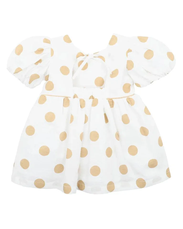 FOX & FINCH SWEET SPOT PRINT DRESS 3-7YRS