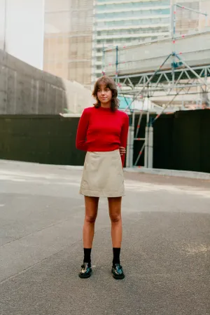 Gabe Almond Japanese Cotton Skirt