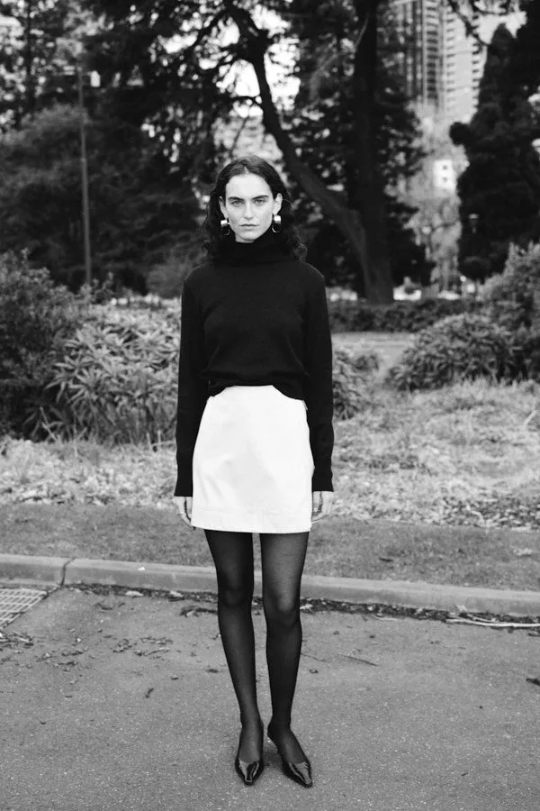Gabe Almond Japanese Cotton Skirt