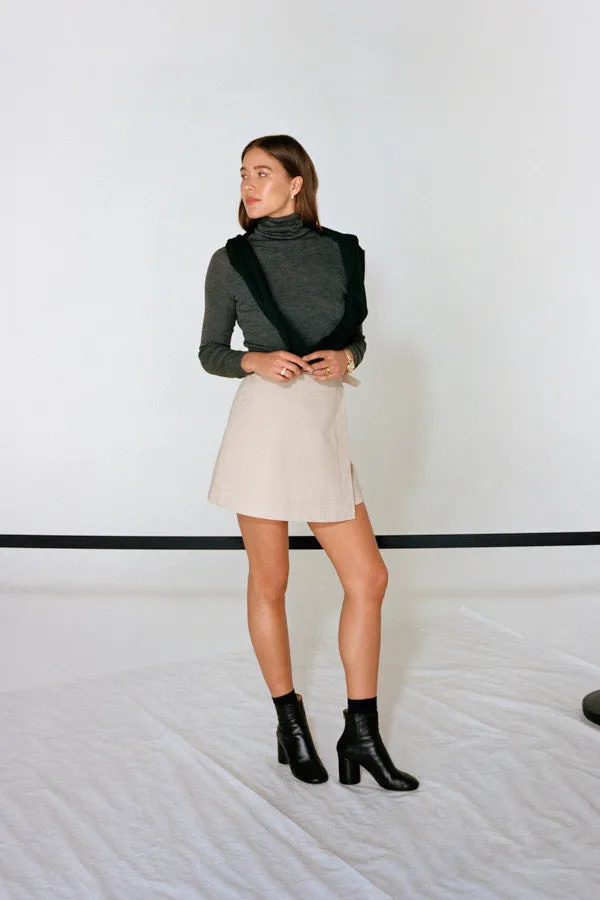 Gabe Almond Japanese Cotton Skirt