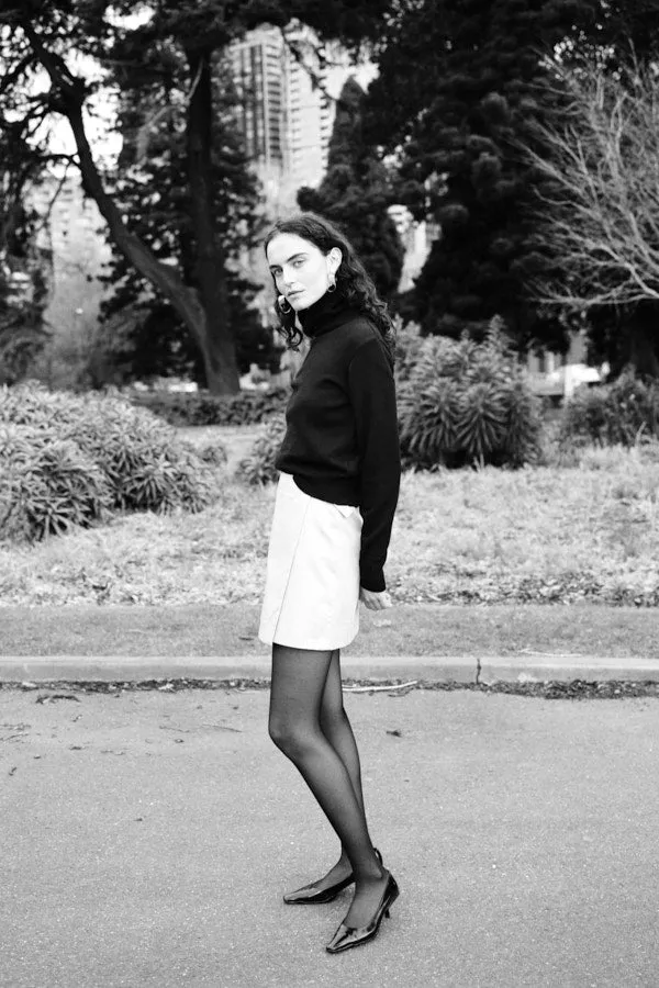 Gabe Almond Japanese Cotton Skirt