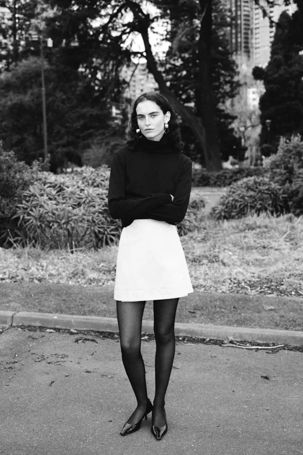 Gabe Almond Japanese Cotton Skirt