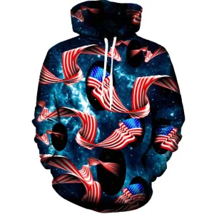 Galactic Flag Hoodie