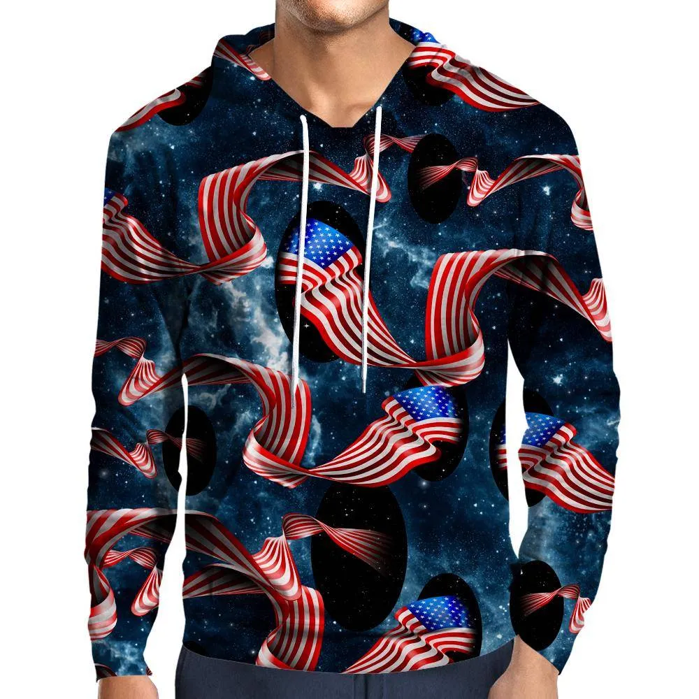 Galactic Flag Hoodie