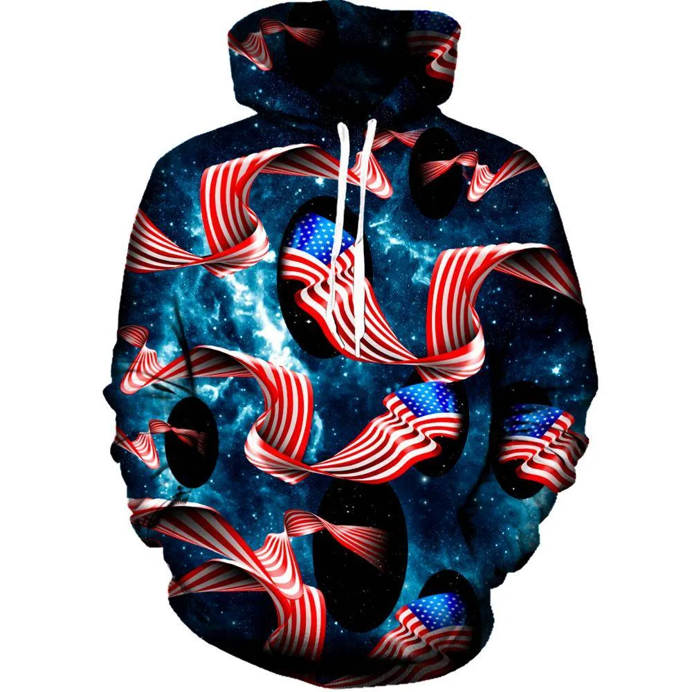 Galactic Flag Hoodie