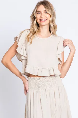 GEE112 - CURVY TOP LINEN