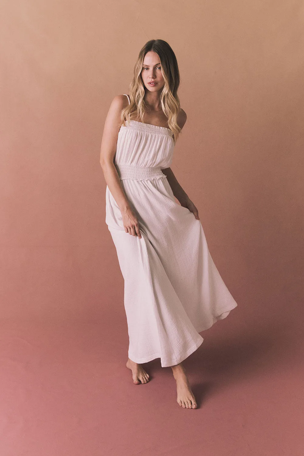 Getaway White Maxi Dress