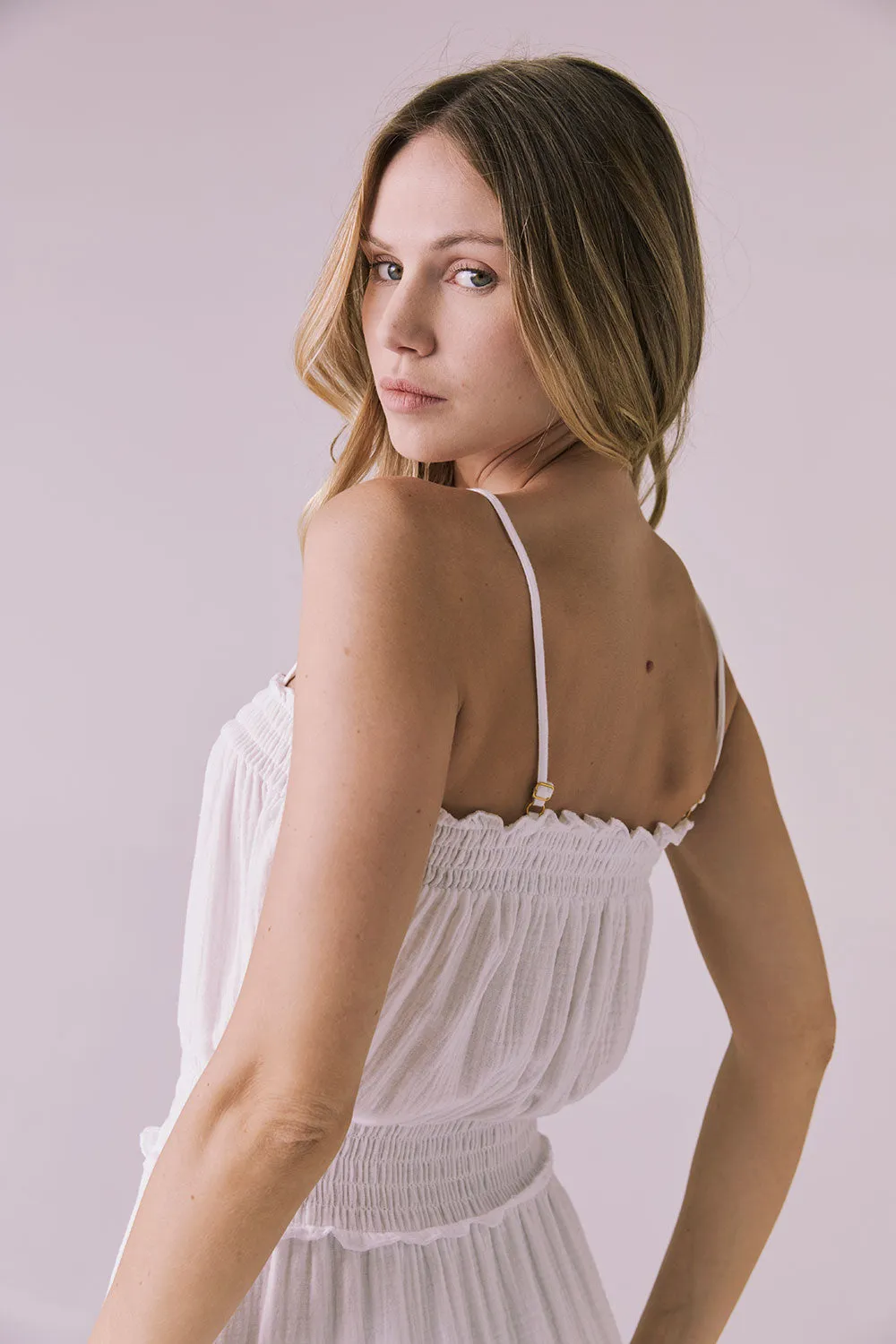 Getaway White Maxi Dress