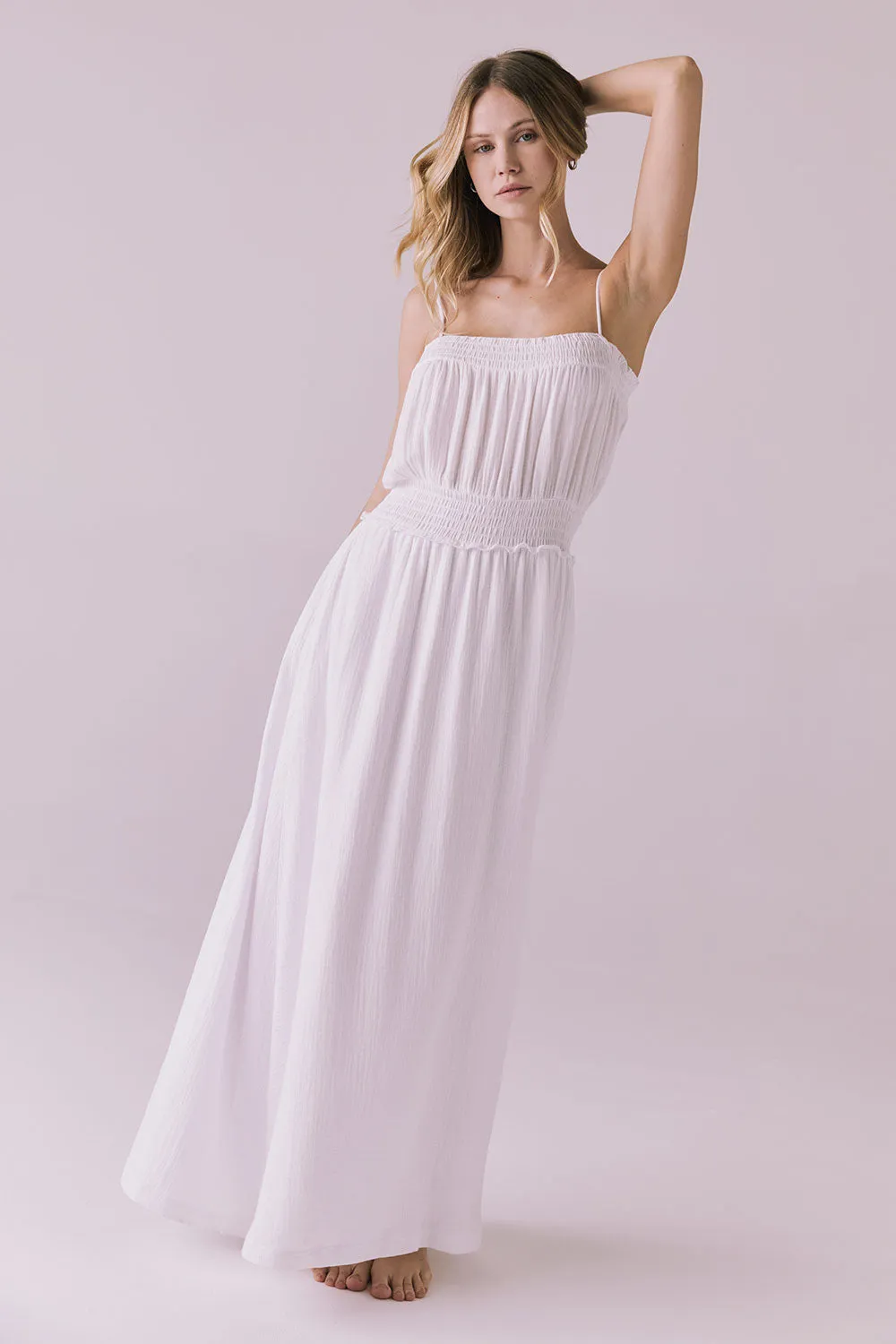 Getaway White Maxi Dress