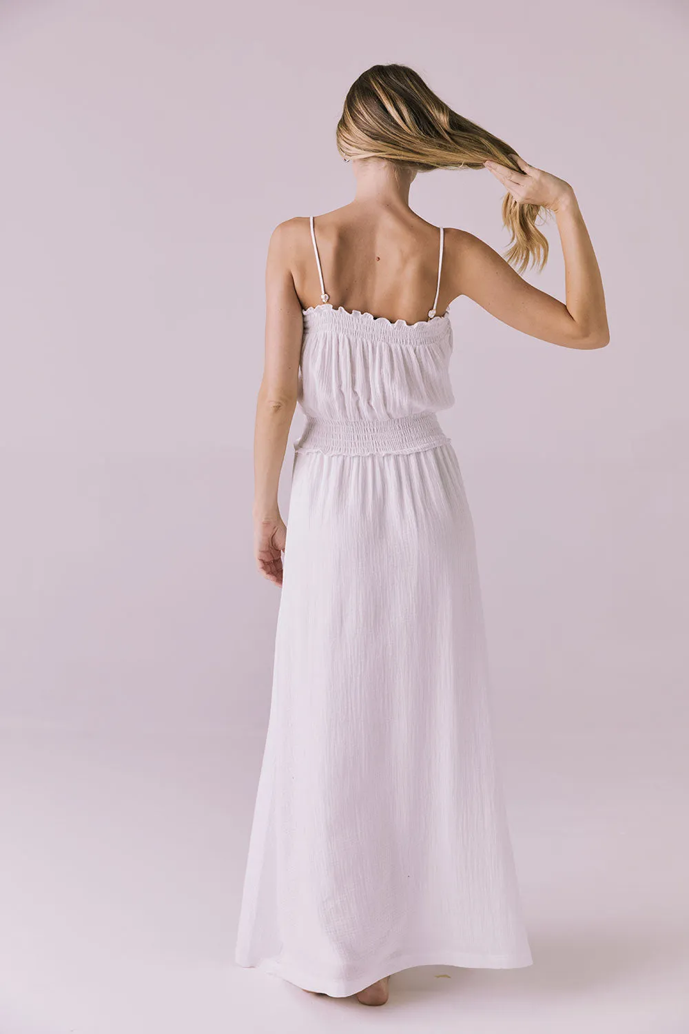 Getaway White Maxi Dress