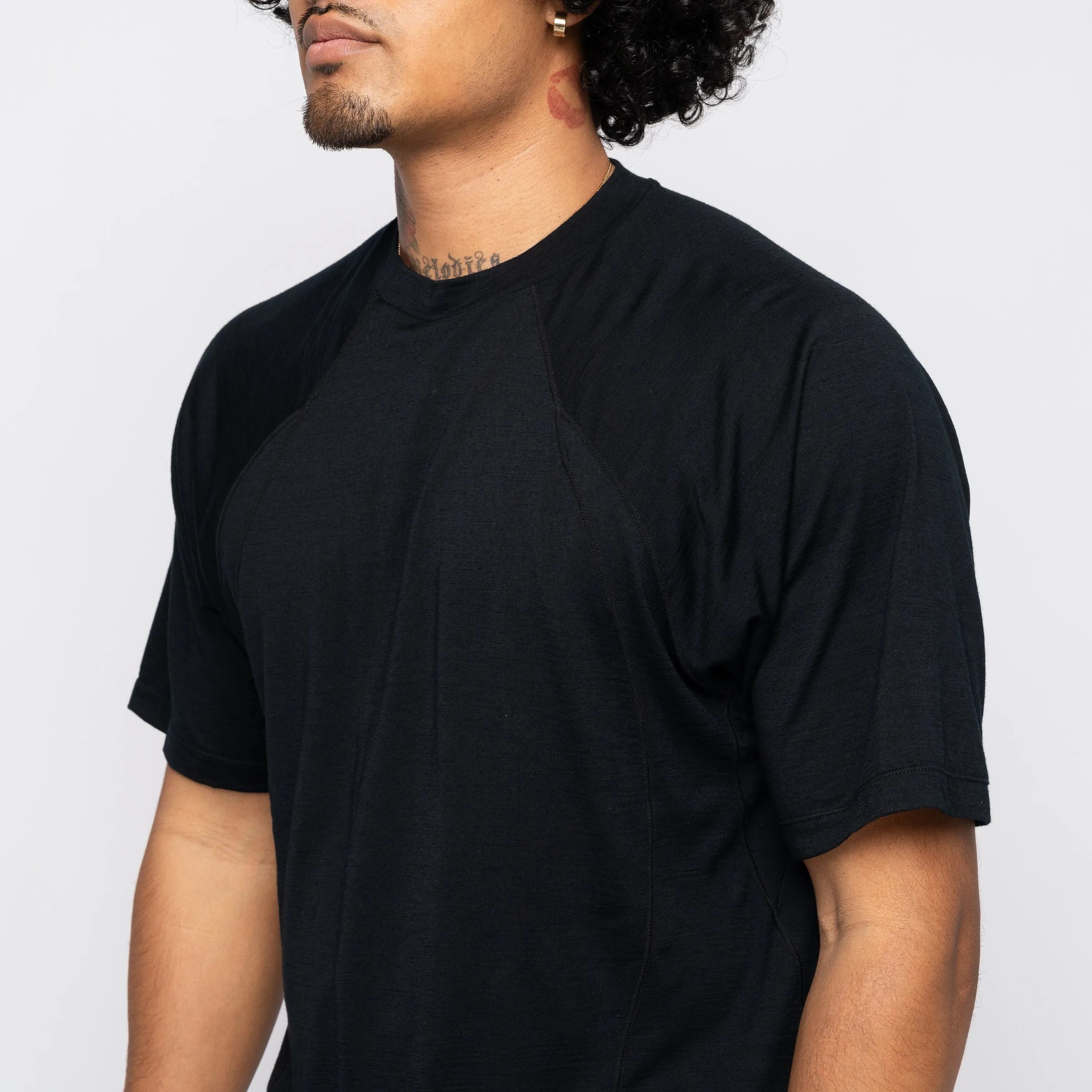 Goldwin 0 Wool Tee Black GZ64105
