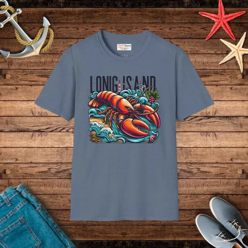 Grab your Lobster with Long Island Fisherman Tee