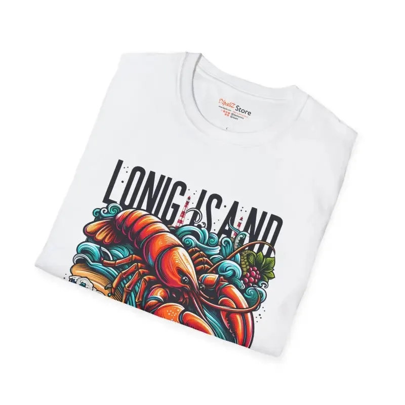 Grab your Lobster with Long Island Fisherman Tee