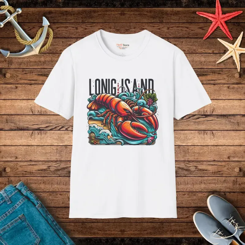 Grab your Lobster with Long Island Fisherman Tee