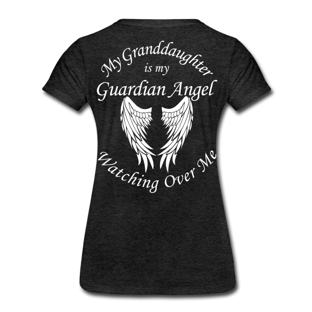 Granddaughter Guardian Angel Women’s Premium T-Shirt (CK3574)