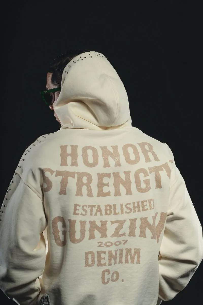 Gunzinii Eagle Hoodie (Off White)