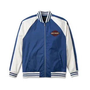 Harley-Davidson® Men's Club Crew Jacket - Ensign Blue