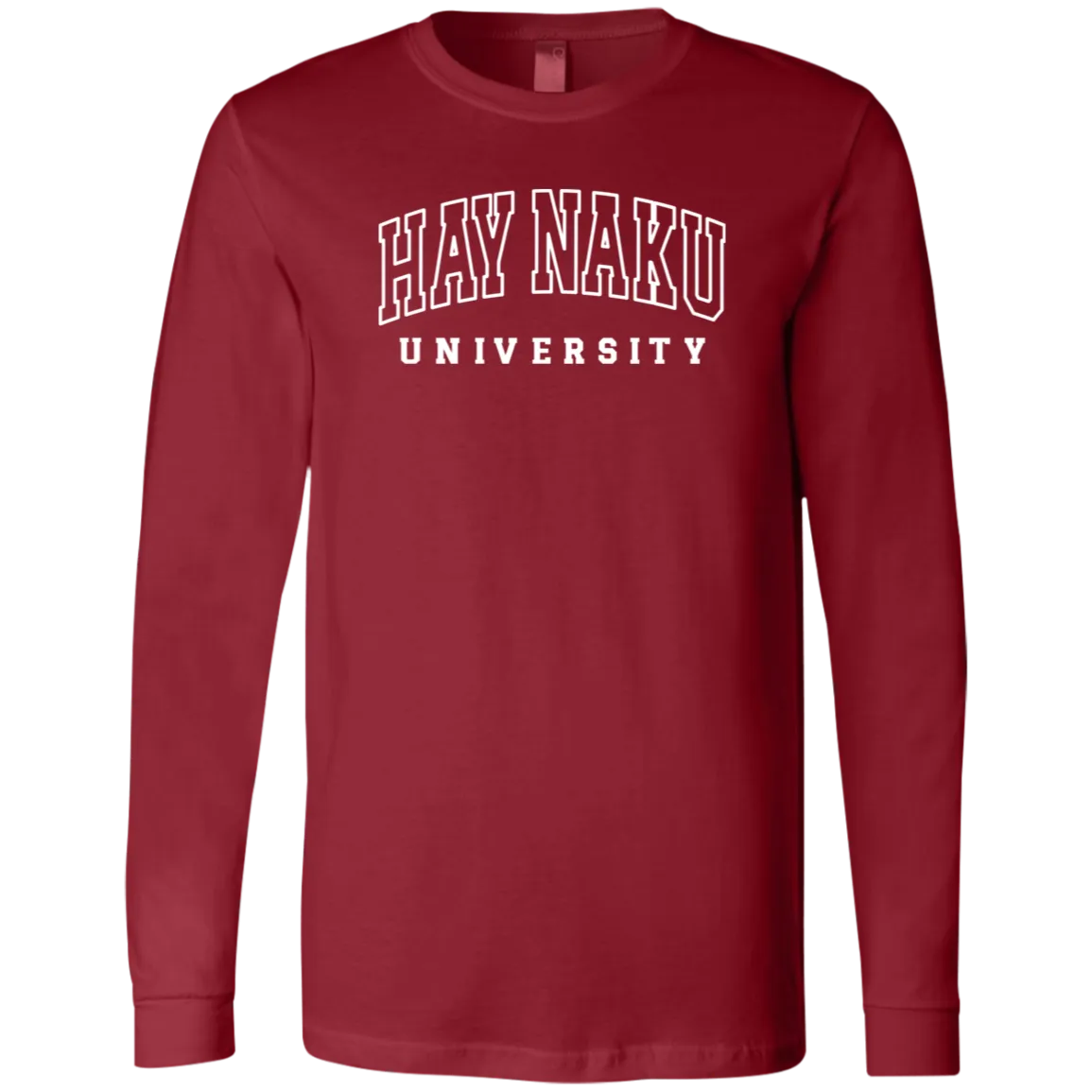 Hay Naku University Law Unisex Jersey Long Sleeve T-Shirt