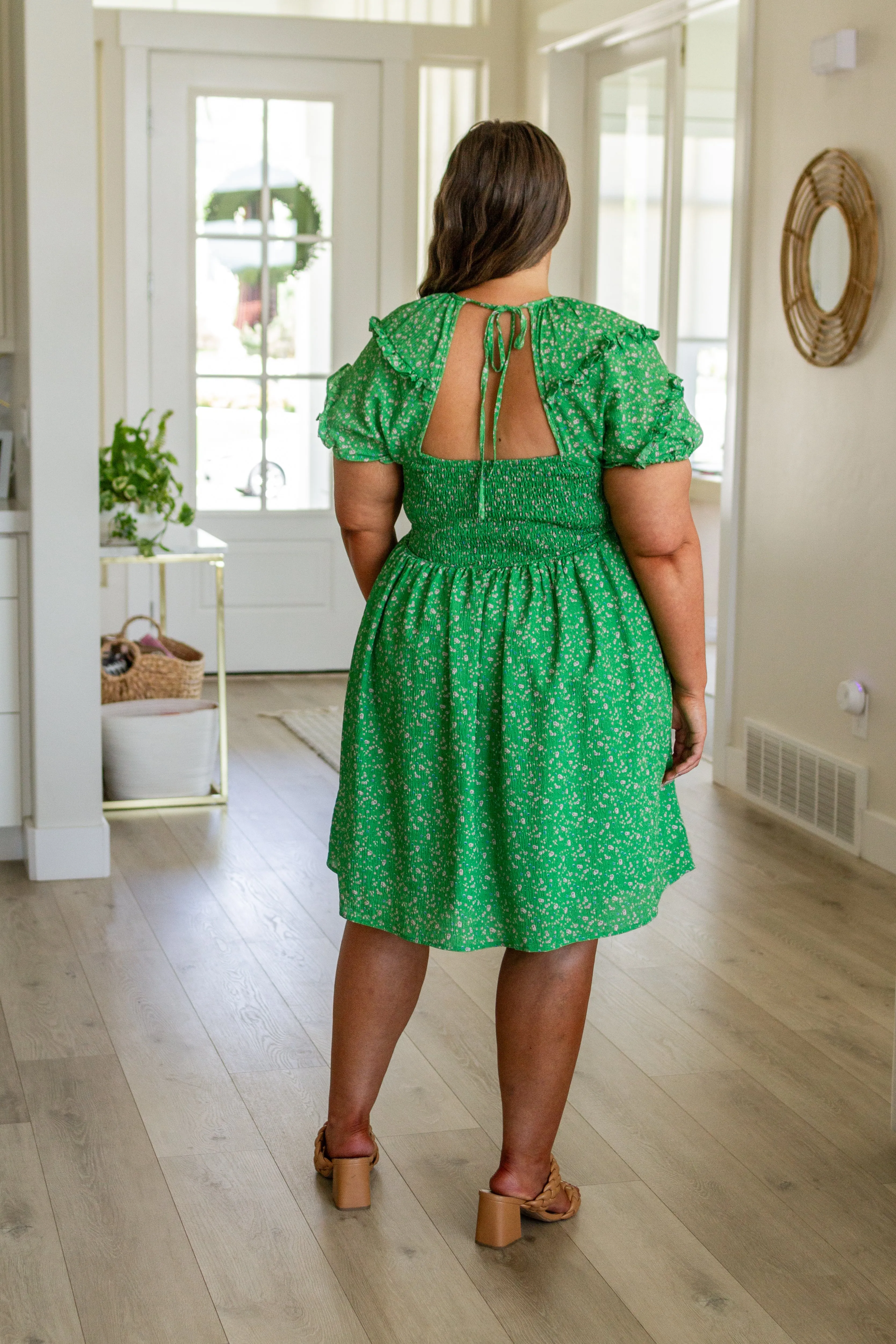 Hazel Blues® |  Garden Goddess V-Neck Dress