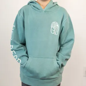 Hey Bear Kids Mint Hoodie