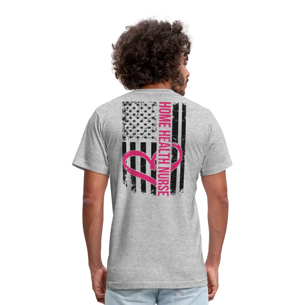 Home Health Nurse Unisex Jersey T-Shirt by Bella   Canvas