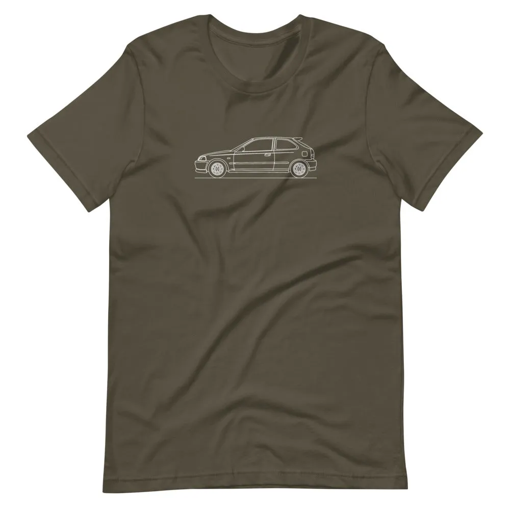Honda Civic Type R EK9 silhouette T-shirt