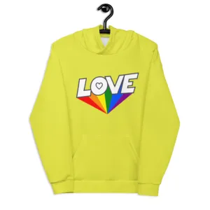 HOODIE BURBUBRAND LOVE IS LOVE