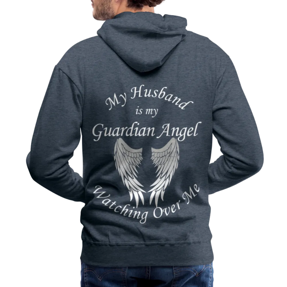 Husband Guardian Angel Men’s Premium Hoodie (CK1673U)