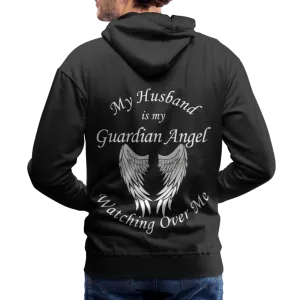 Husband Guardian Angel Men’s Premium Hoodie (CK1673U)