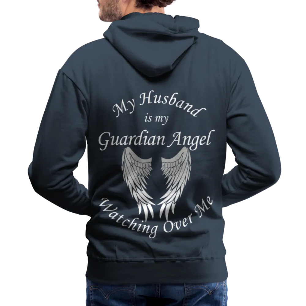 Husband Guardian Angel Men’s Premium Hoodie (CK1673U)