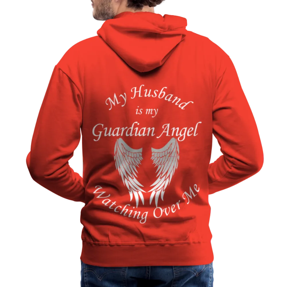 Husband Guardian Angel Men’s Premium Hoodie (CK1673U)