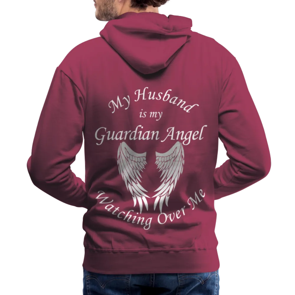 Husband Guardian Angel Men’s Premium Hoodie (CK1673U)