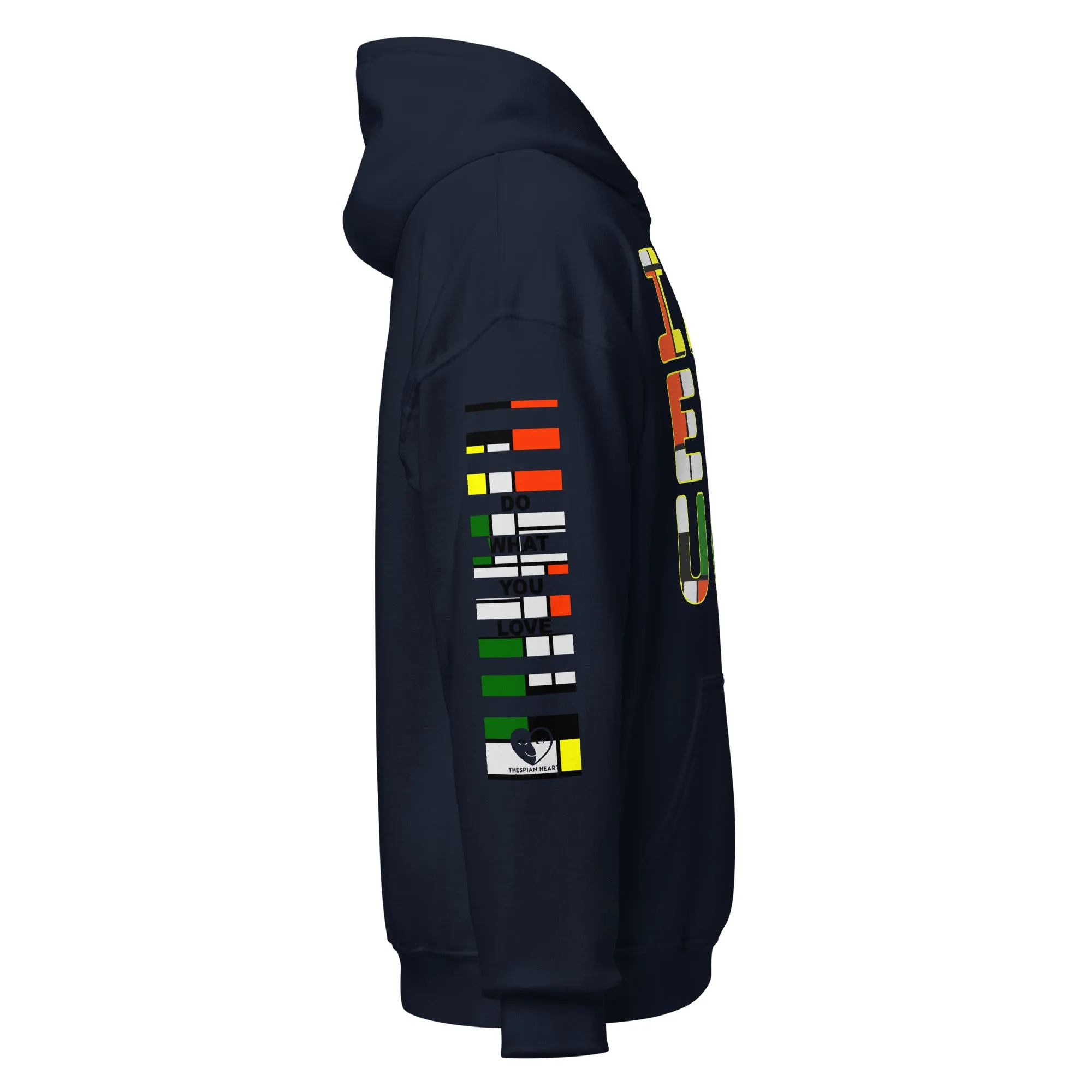 I Am Enough - Printed Sleeves Staple Unisex Hoodie