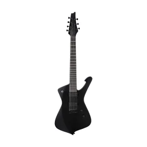 Ibanez ICTB721-BKF 7-String Electric Guitar w/Bag, Black Flat