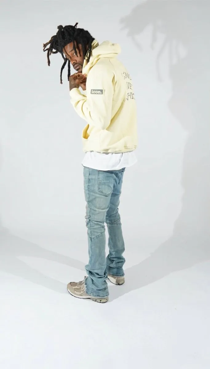 ICON Beige Long Live Fashion Hoodies