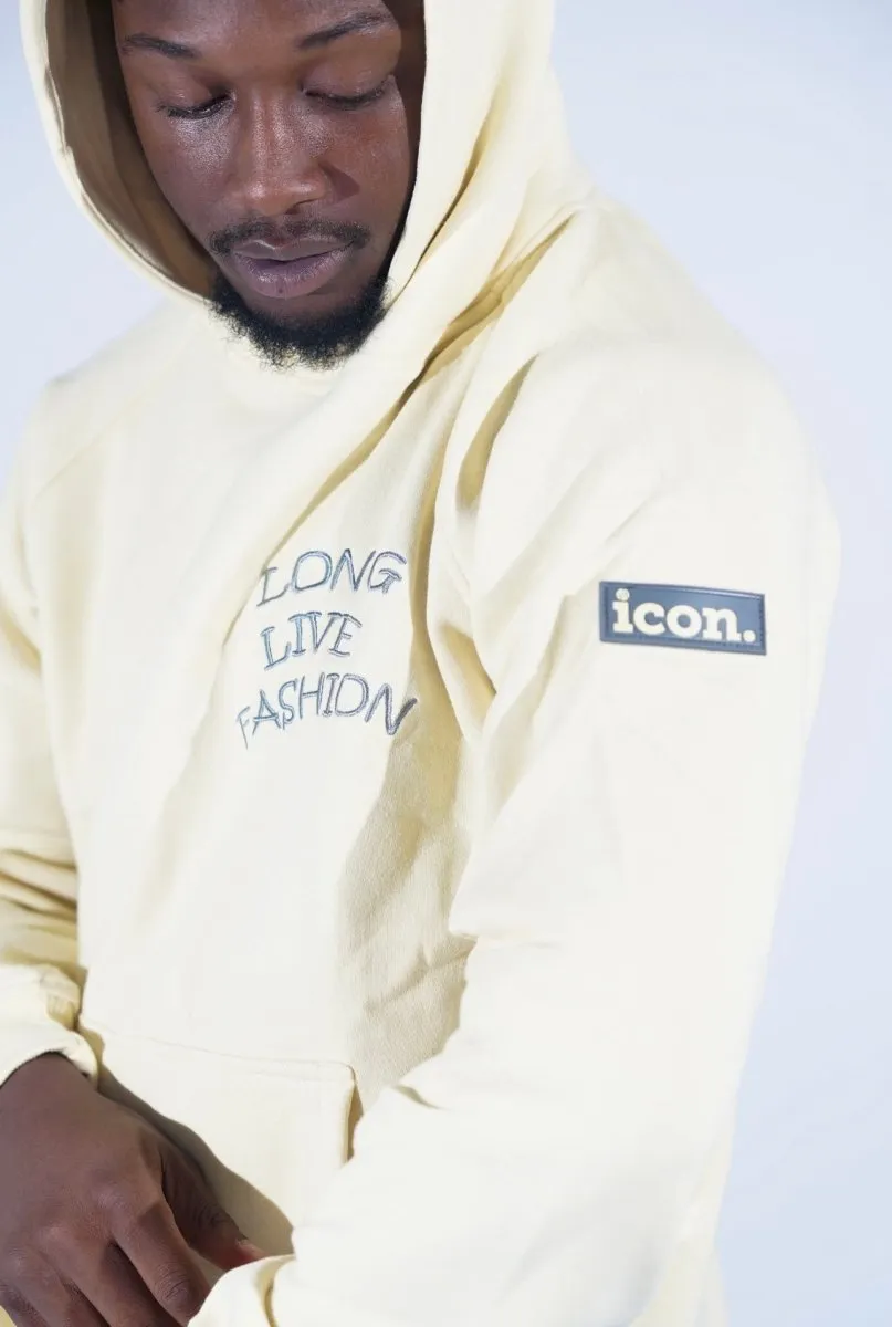 ICON Beige Long Live Fashion Hoodies