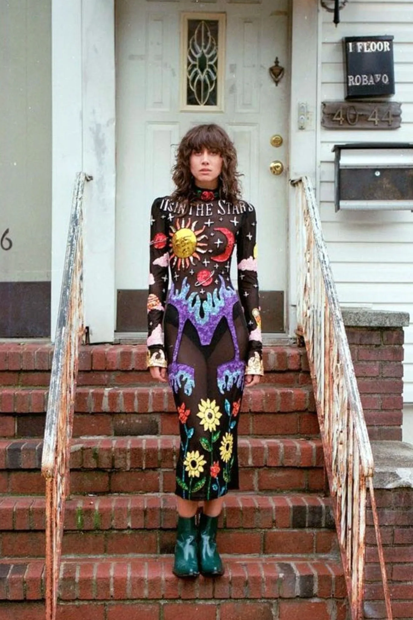 It's In The Star Midi Dress