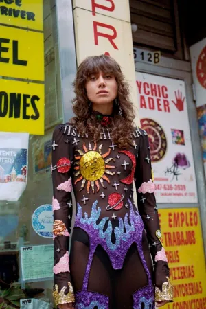 It's In The Star Midi Dress