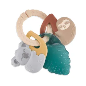 Itzy Ritzy - Tropical Itzy Keys Textured Ring with Teether   Rattle