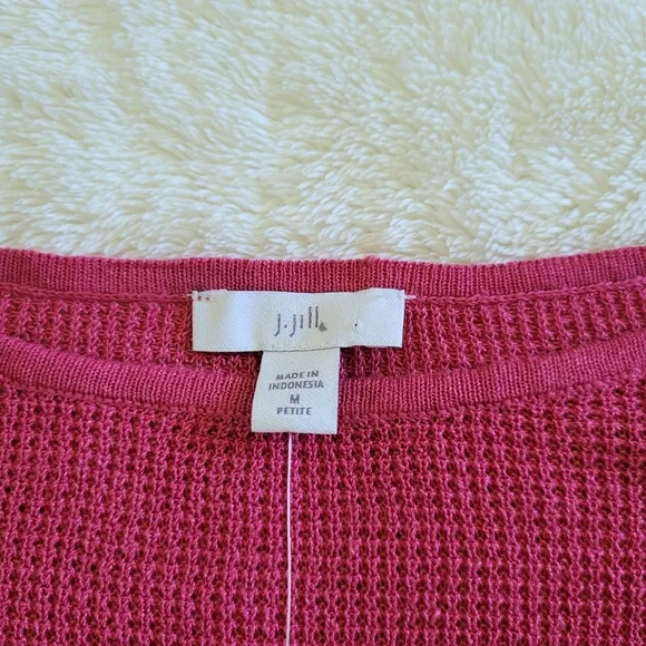 J•Jill Textured Open Shoulder Sweater