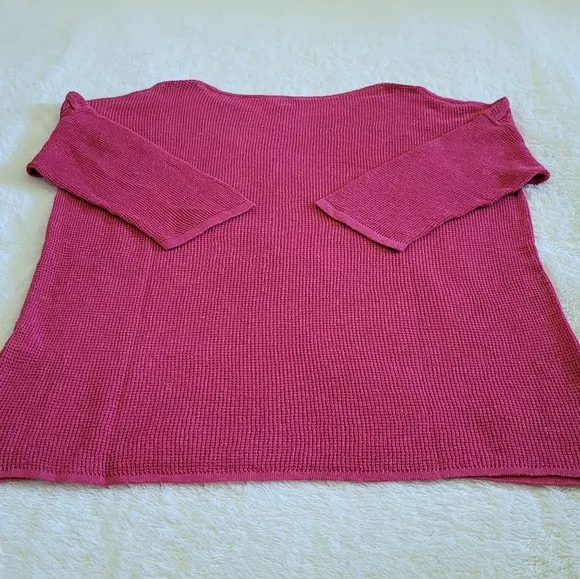 J•Jill Textured Open Shoulder Sweater