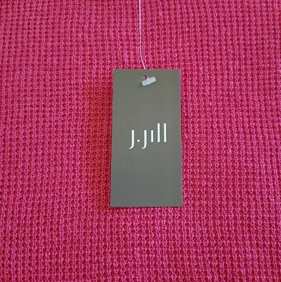 J•Jill Textured Open Shoulder Sweater