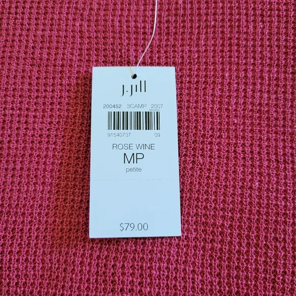 J•Jill Textured Open Shoulder Sweater