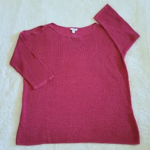 J•Jill Textured Open Shoulder Sweater